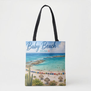 Baby Beach Aruba Karibik Reise Souvenir