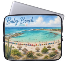 Baby Beach Aruba Karibik Reise Souvenir