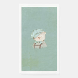 Baby Bear Adorable Niedlich Kids Simple Whimsical Serviette