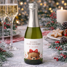 Baby Bear And Rowan Berries Baby Shower