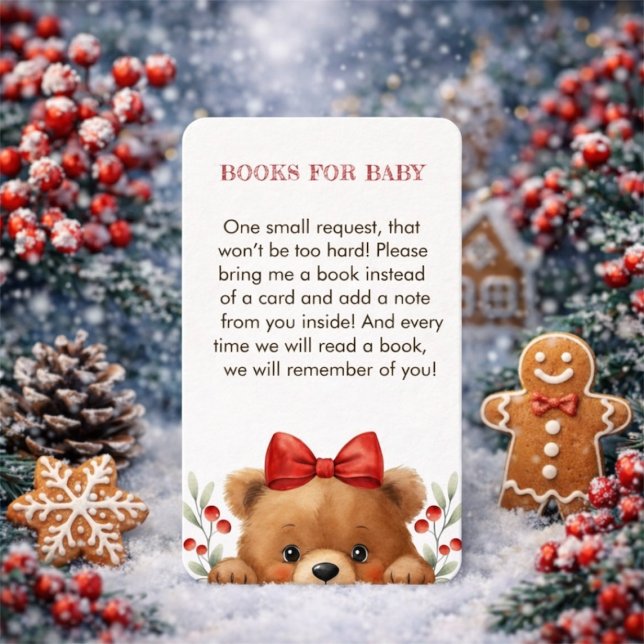 Baby Bear And Rowan Berries Books For Baby  Begleitkarte (Baby Bear And Rowan Berries Books For Baby Enclosure Card)