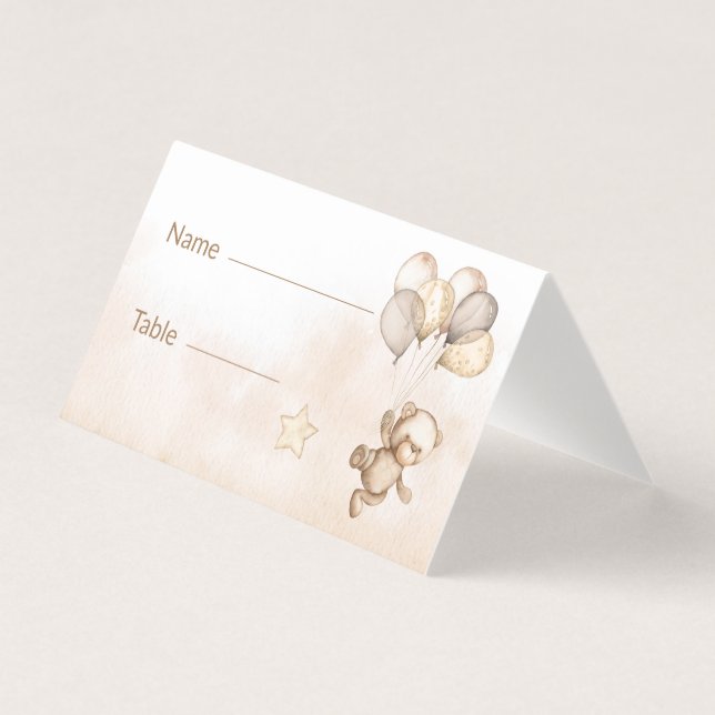 Baby Bear Baby Duschkarte (Vorderseite)