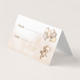 Baby Bear Baby Duschkarte