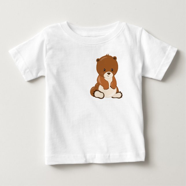Baby Bear Baby T-shirt (Vorderseite)