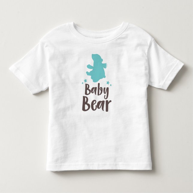 Baby Bear, Bärenkuppe, Niedlicher Bär, kleiner Bär Kleinkind T-shirt (Vorderseite)
