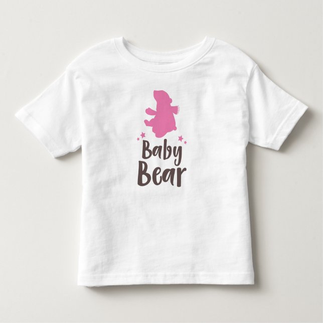 Baby Bear, Bärenkuppe, Niedlicher Bär, kleiner Bär Kleinkind T-shirt (Vorderseite)