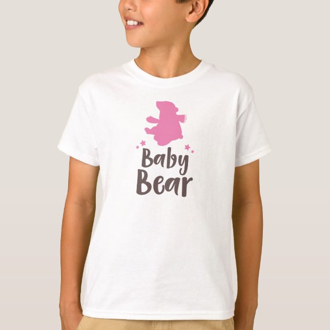Baby Bear, Bärenkuppe, Niedlicher Bär, kleiner Bär T-Shirt (Vorderseite)