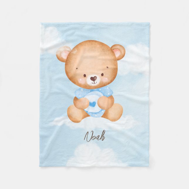 Baby Bear Blanket Fleecedecke (Vorderseite)
