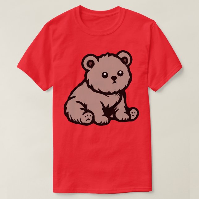 Baby Bear Cub T-Shirt (Design vorne)