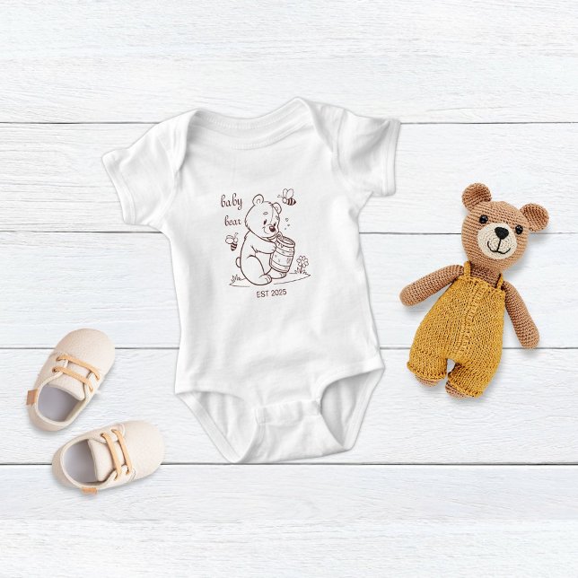 Baby Bear Est 2025 Baby Strampler (Von Creator hochgeladen)