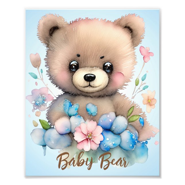 Baby Bear Fotodruck (Vorne)