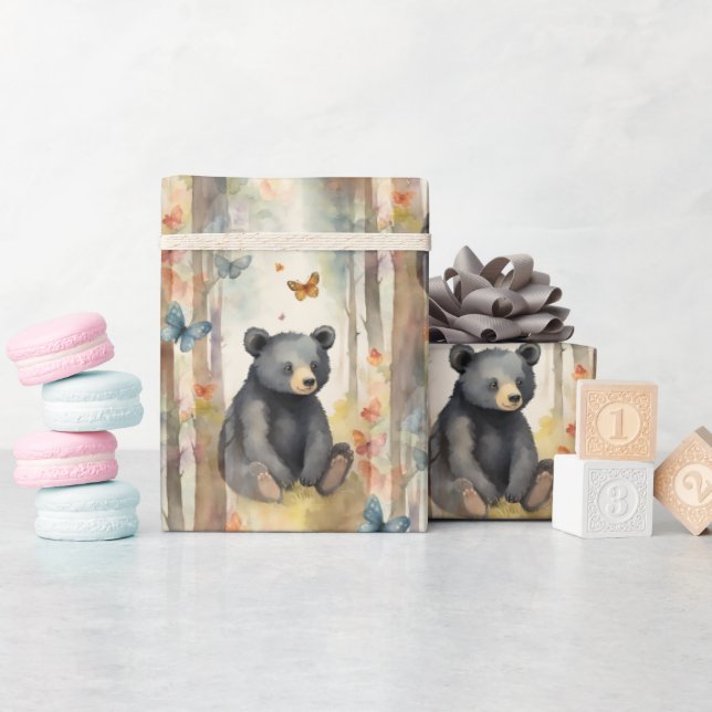 Baby Bear Geschenkpapier (Babyparty)