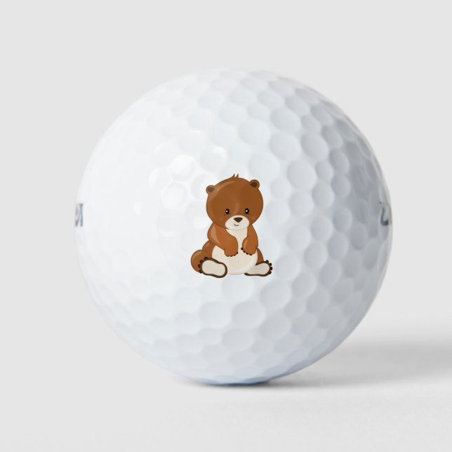 Baby Bear Golfball (Vorderseite)
