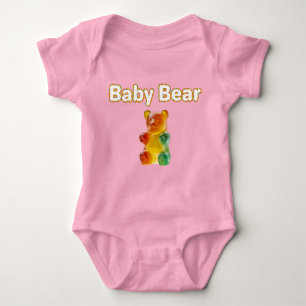 Baby Bear   Gummy Bären-Design Baby Strampler