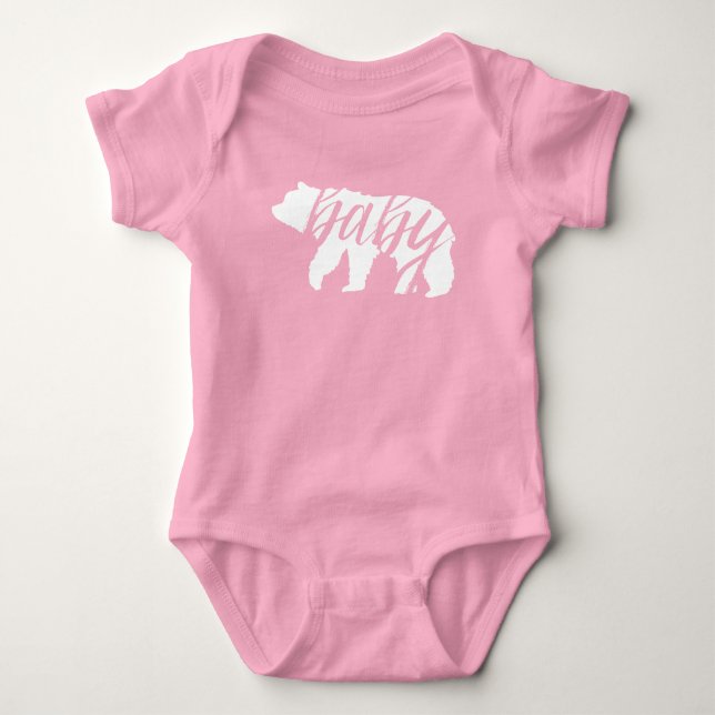 Baby Bear | Matching Family Strampler (Vorderseite)
