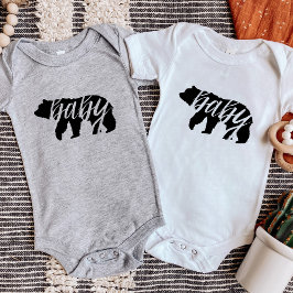 Baby Bear | Matching Family Strampler