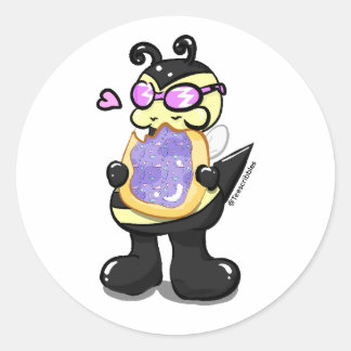 Baby Bee - Gebäck Edition - Glänzende Aufkleber