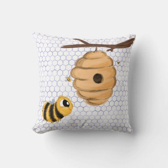 Baby Bee Kissen (Vorderseite)