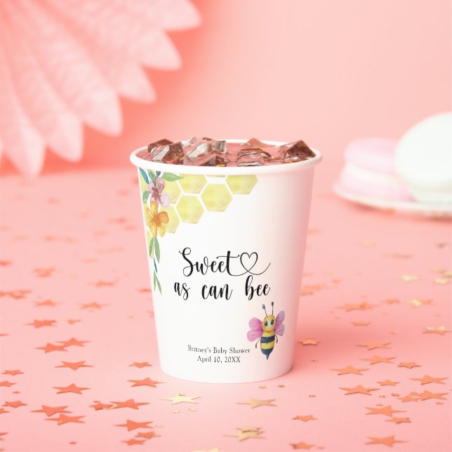 Baby Bee - sweet as can bee Pappbecher (Insitu)