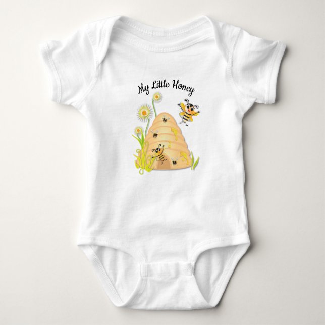 Baby Beehive Baby Bodysuit Baby Strampler (Vorderseite)