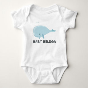 Baby Beluga Baby Strampler