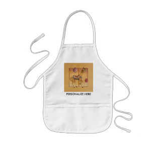 Baby Bib - Carousel Giraffe Kinderschürze