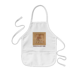 Baby Bibs - Lila Pony Carousel Kinderschürze