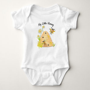 Baby-Bienen-Bienenstockbabybodysuit Baby Strampler