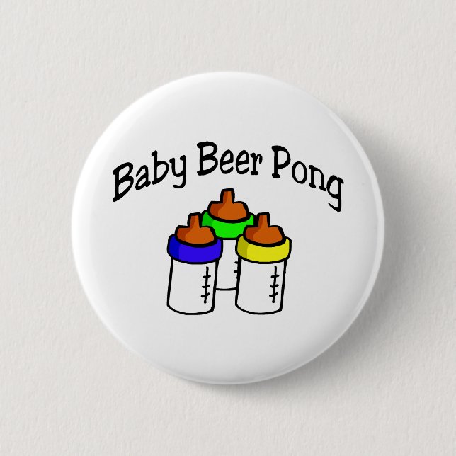 Baby-Bier Pong Button (Vorderseite)
