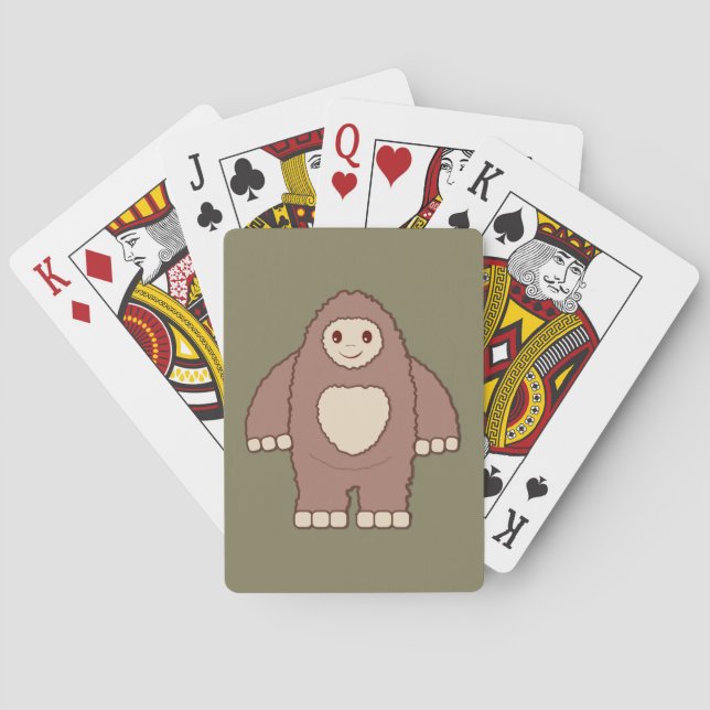 Baby Bigfoot Spielkarten (Rückseite)