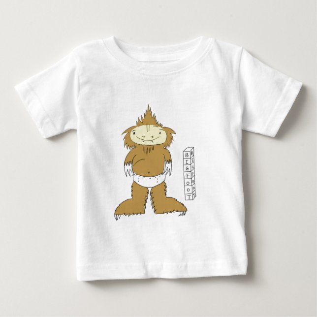 Baby Bigfoot T-shirt (Vorderseite)