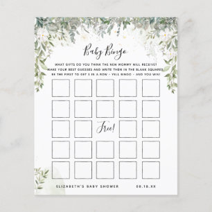 Baby Bingo Floral Baby Shooting Game