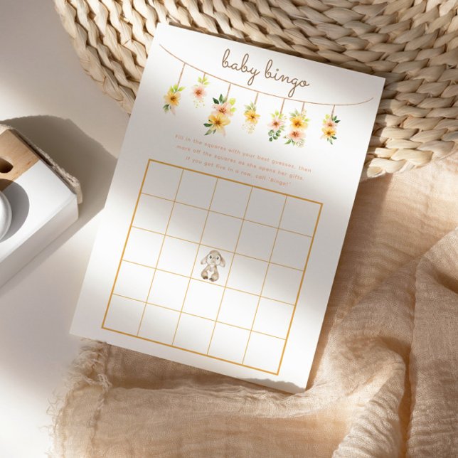 Baby Bingo Game - Ostersonnige Babydusche (Von Creator hochgeladen)