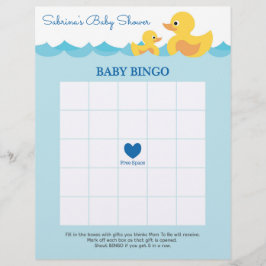 Baby Bingo Rubber Duck Baby Showspiel