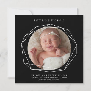 BABY BIRTH-ANKÜNDIGUNG Einführung Baby