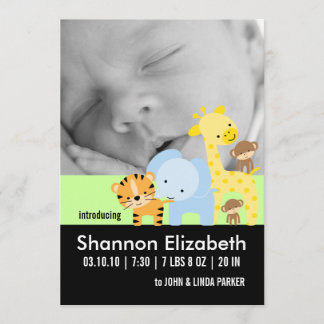 Baby Birth Announcement Foto Cards Ankündigung