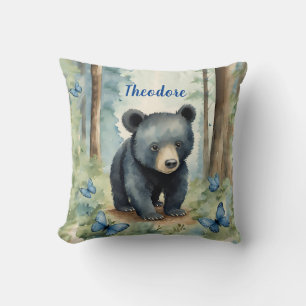 Baby Black Bear Boys Personalisiert Kissen