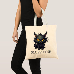 Baby Black Cat Design - Budget Tasche