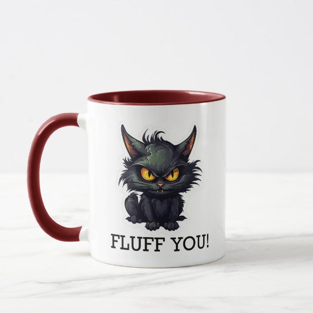 Baby Black Cat Design - Combo-Tasse Tasse (Links)