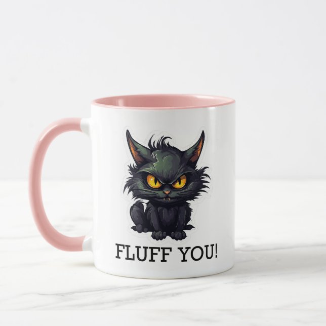 Baby Black Cat Design - Combo-Tasse Tasse (Links)