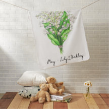 Baby Blanket Lily of the Valley