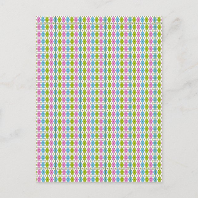 Baby Blanket Postkarte (Vorderseite)