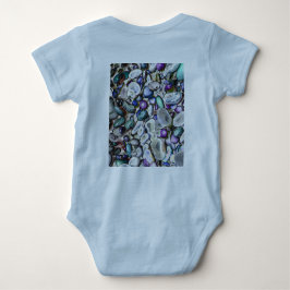Baby-Blau Baby Strampler