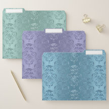 Baby-Blau-Blumendamast