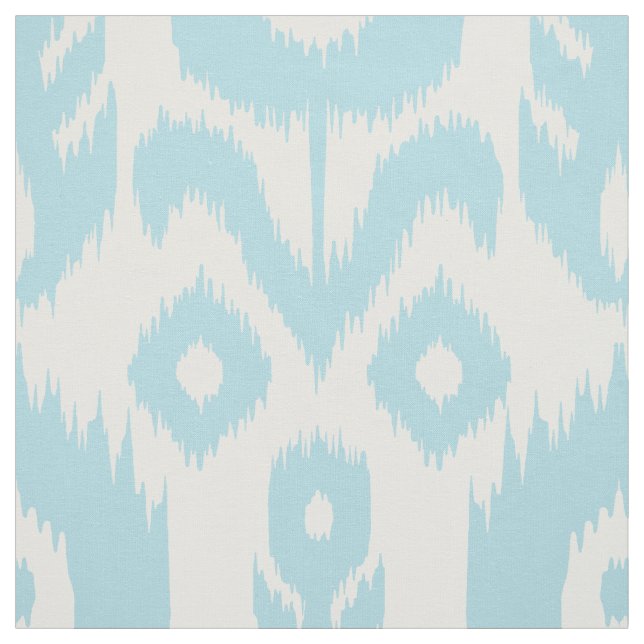Baby-Blau Ikat Muster Stoff (Muster)