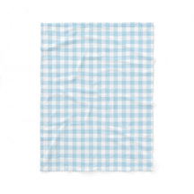 Baby-Blau-und Weiß-Gingham überprüftes Muster