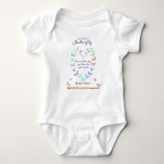 Baby Blessing Butterfly Herz Baby Strampler