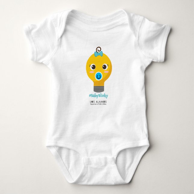Baby Blinky Bodysuit! Baby Strampler (Vorderseite)