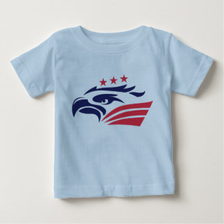 Baby Blue 2024 Election American Baby T - Shirt