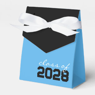 Baby Blue & Black Absolventen-Geschenkboxen Geschenkschachtel
